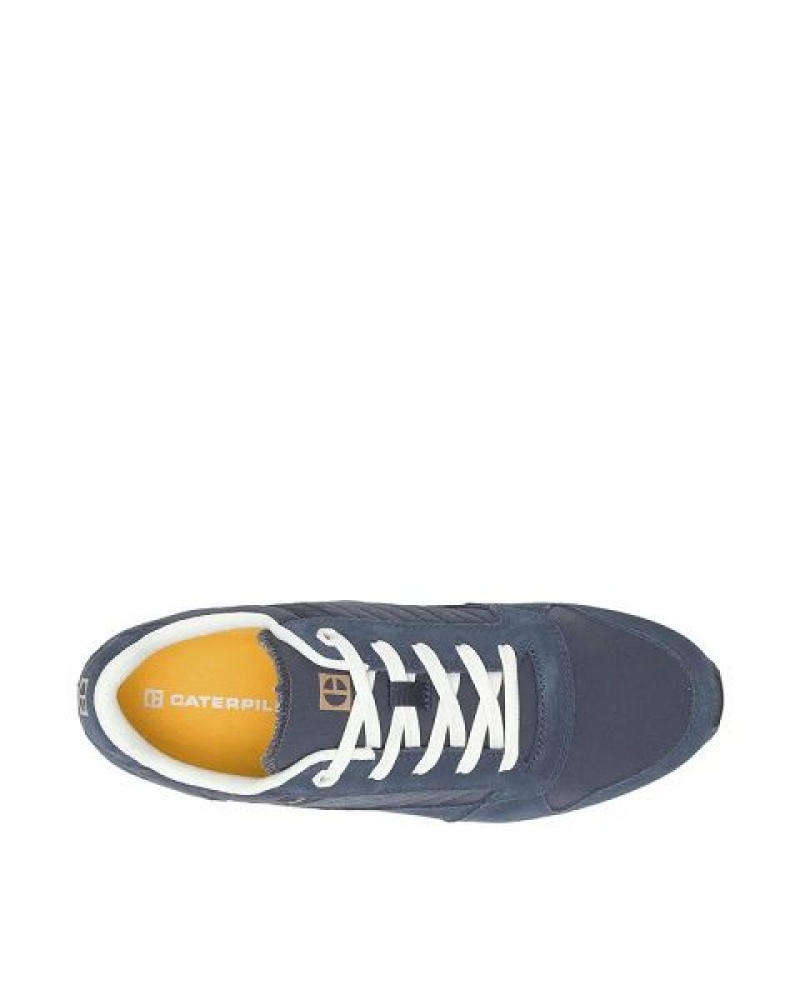 Men's Caterpillar Ventura Sneakers Navy | 074236-CMI