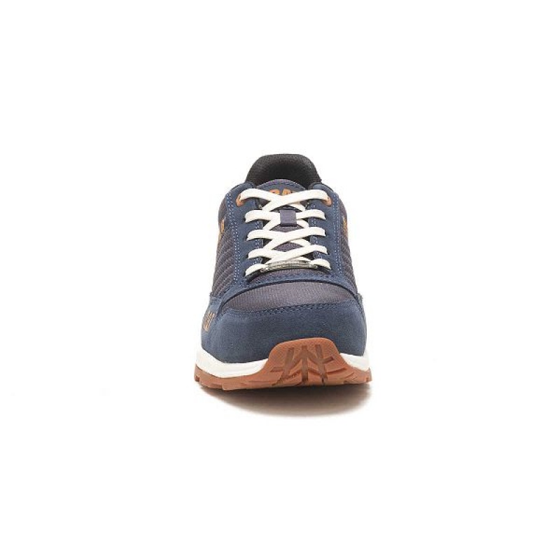 Men's Caterpillar Venward Composite Toe Work Shoes Navy | 418073-HBW