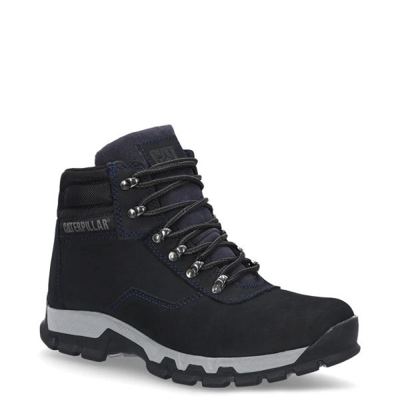 Men's Caterpillar Wilson WS M4M Casual Boots Navy | 401839-NBJ