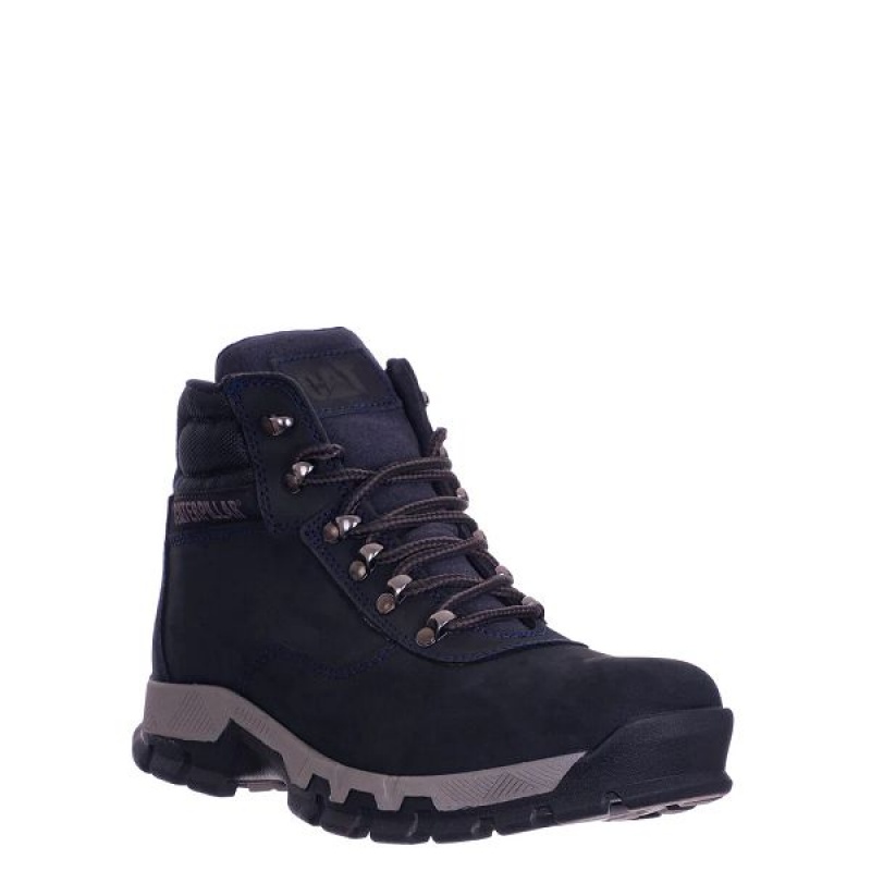 Men's Caterpillar Wilson WS M4M Casual Boots Navy | 401839-NBJ