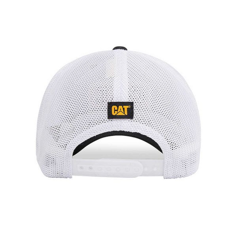 Women's Caterpillar Cat Equipment 110 Caps Black | 281645-CVS