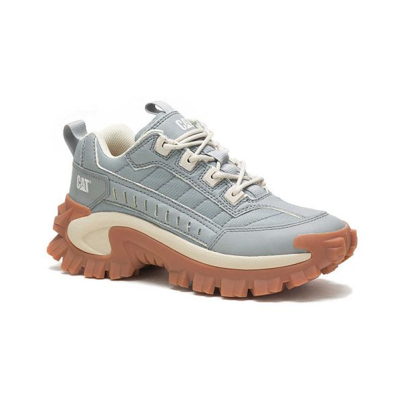 Women's Caterpillar Eco Intruder Sneakers Grey | 791043-PLV