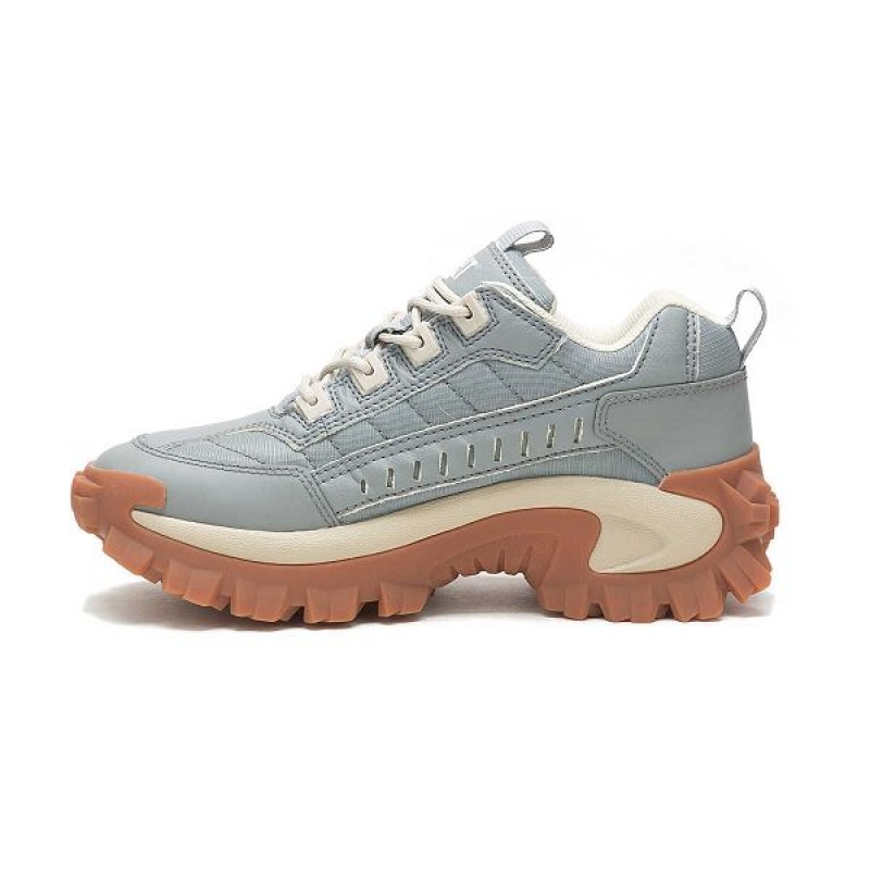 Women's Caterpillar Eco Intruder Sneakers Grey | 791043-PLV