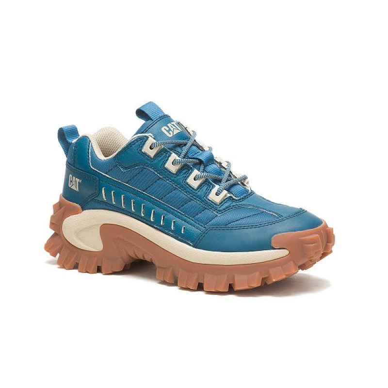 Women's Caterpillar Eco Intruder Sneakers Blue | 479510-HCY