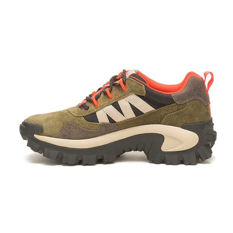 Women's Caterpillar Intruder Beta Sneakers Dark / Olive | 580697-SOP