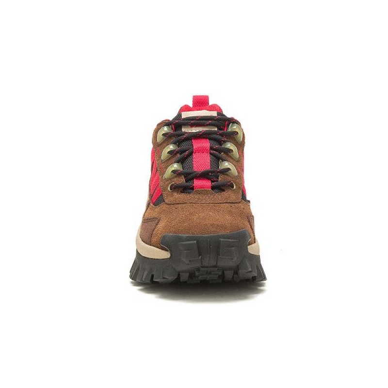 Women's Caterpillar Intruder Beta Sneakers Brown | 487652-TDF