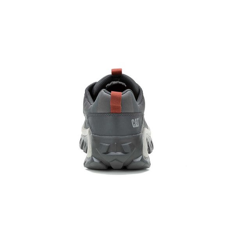 Women's Caterpillar Intruder Lightning Mesh Sneakers Grey | 392147-WIR