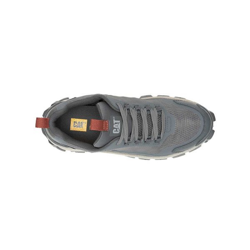 Women's Caterpillar Intruder Lightning Mesh Sneakers Grey | 392147-WIR