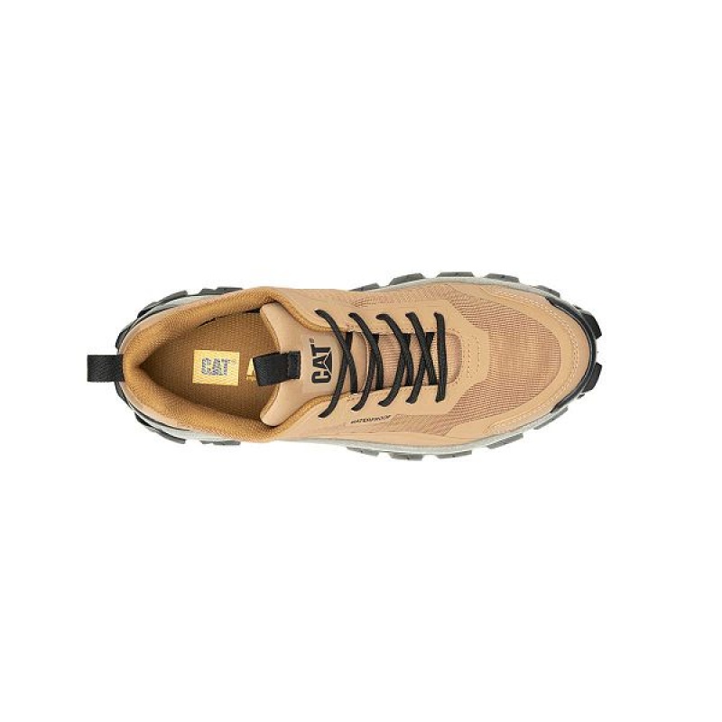 Women's Caterpillar Intruder Lightning Mesh Waterproof Sneakers Brown | 403597-BUD