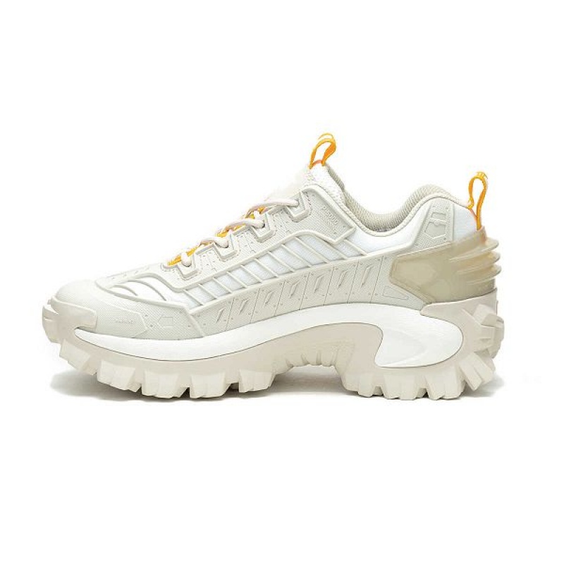 Women's Caterpillar Intruder Mecha Sneakers Beige | 541067-IPA