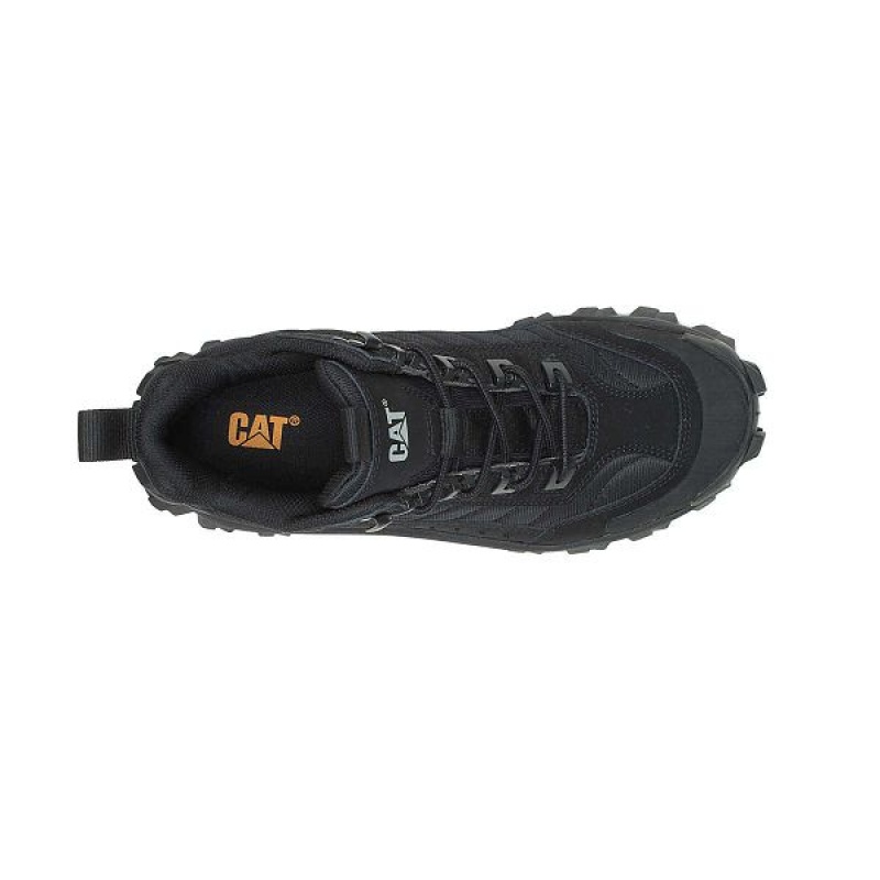 Women's Caterpillar Intruder Mid Sneakers Black | 763428-SDH