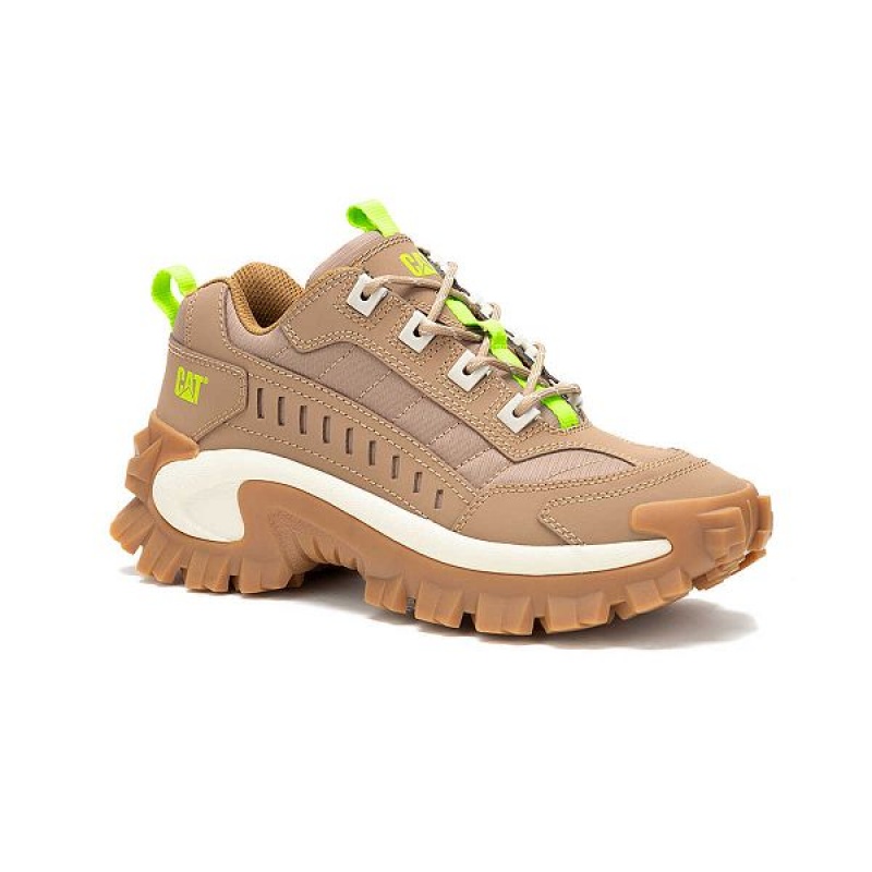 Women's Caterpillar Intruder Sneakers Brown | 153276-MPF