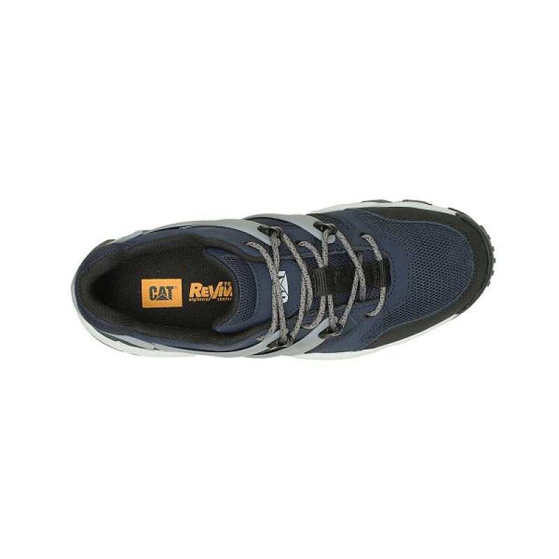 Women's Caterpillar Reactor Refresh Sneakers Navy | 853976-GDH