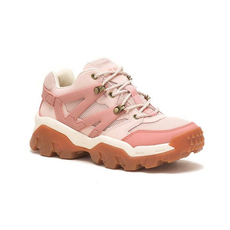 Women's Caterpillar Reactor Refresh Sneakers Coral | 215376-RMJ