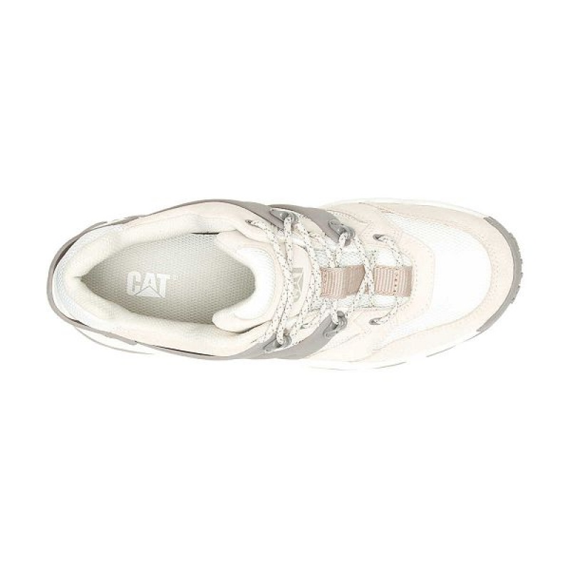 Women's Caterpillar Reactor Sneakers White | 186037-IMZ