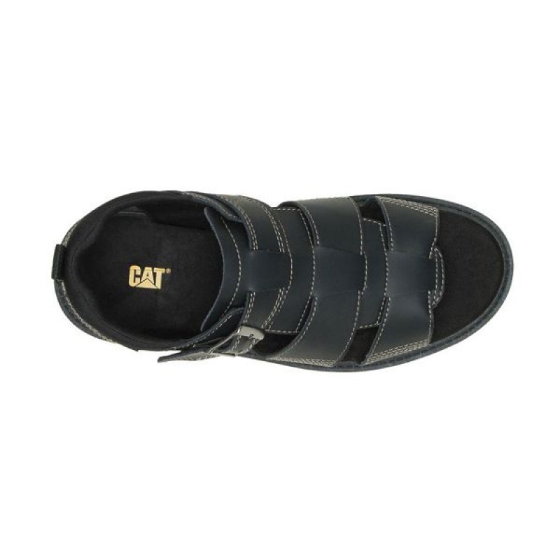 Women's Caterpillar Rigor Sandals Black | 246305-MSW