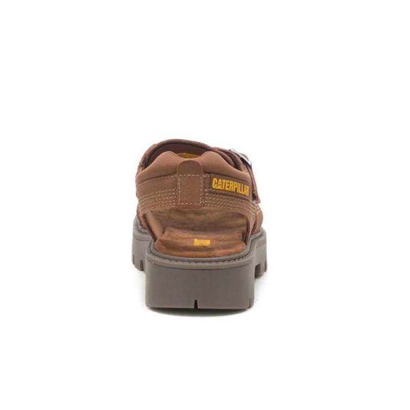 Women's Caterpillar Rigor Sandals Brown | 482015-YWQ