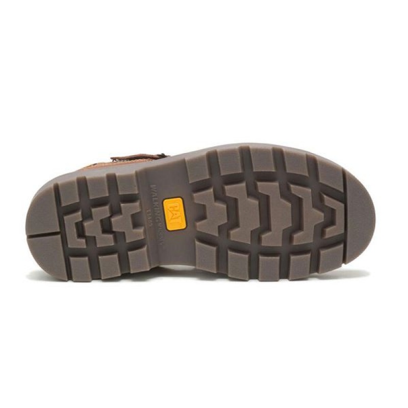 Women's Caterpillar Rigor Sandals Brown | 482015-YWQ