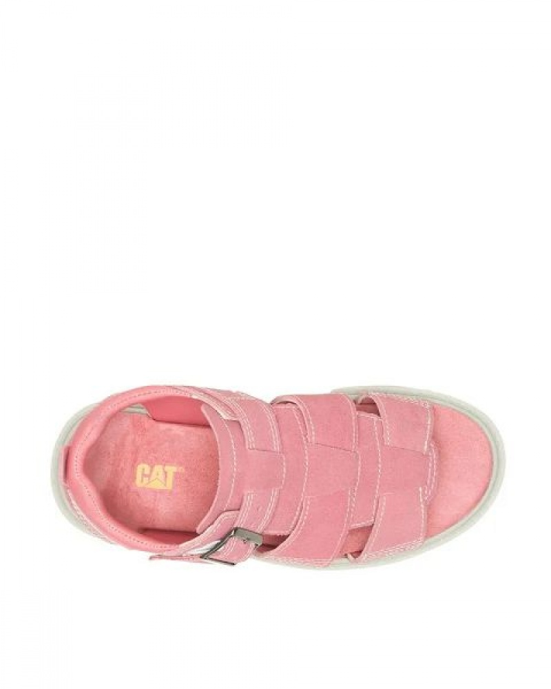 Women's Caterpillar Rigor Sandals Pink | 705689-KJL