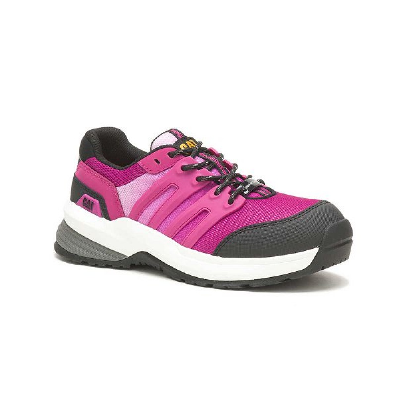 Women's Caterpillar Streamline 2.0 Composite Toe Work Shoes Fuchsia | 928064-JZH