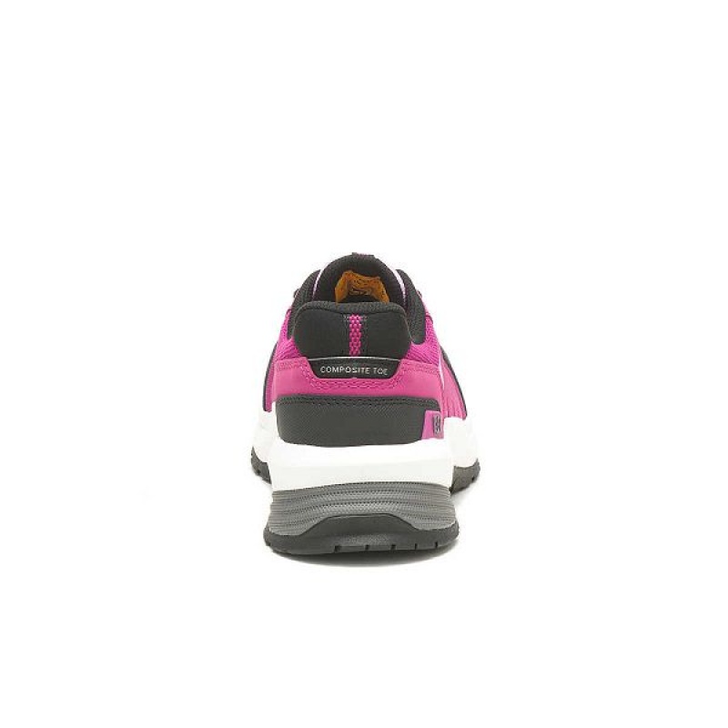 Women's Caterpillar Streamline 2.0 Composite Toe Work Shoes Fuchsia | 928064-JZH