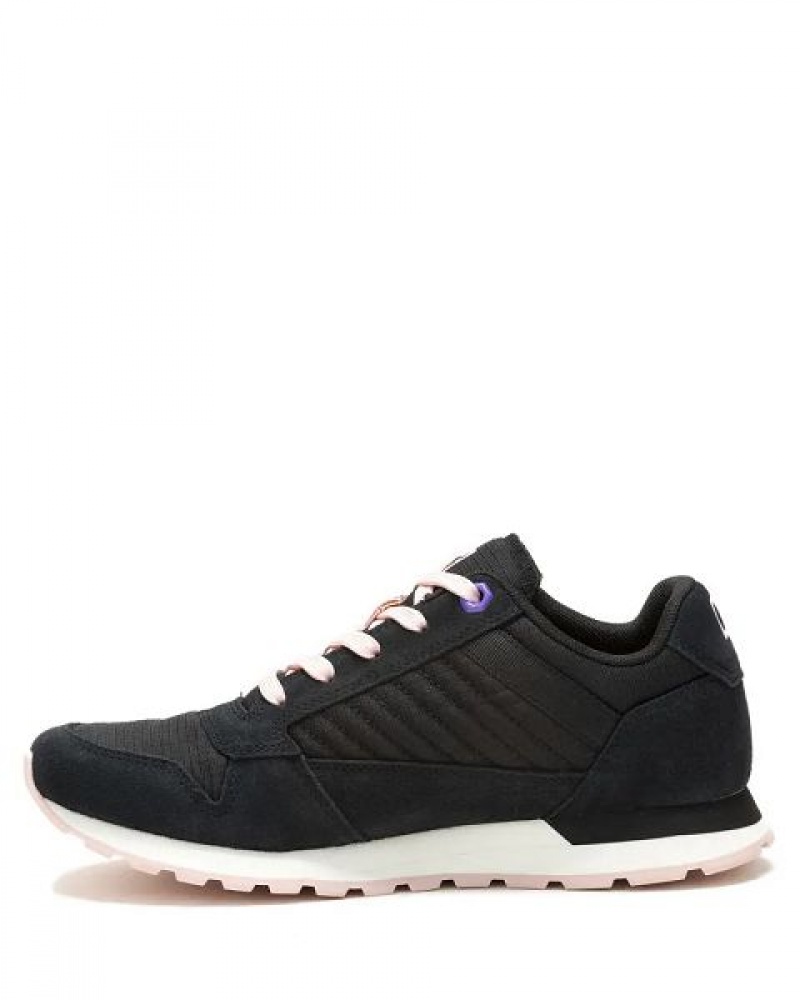 Women's Caterpillar Ventura Canvas Sneakers Black | 945827-OBC