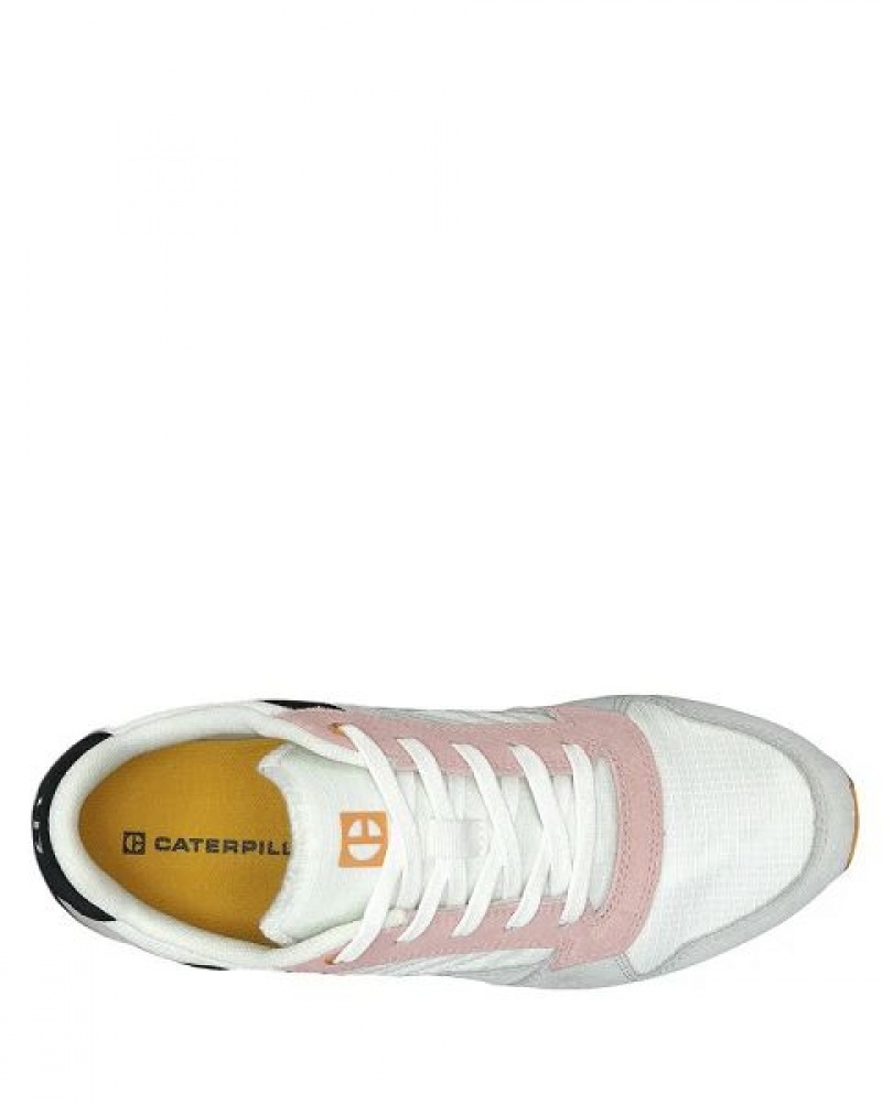 Women's Caterpillar Ventura Canvas Sneakers White | 975803-CBG