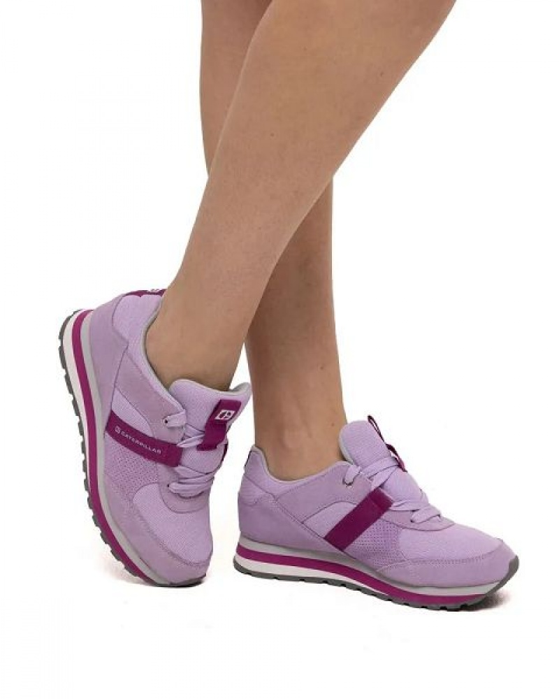 Women's Caterpillar Ventura Elevated Morada Sneakers Pink | 453890-FEB