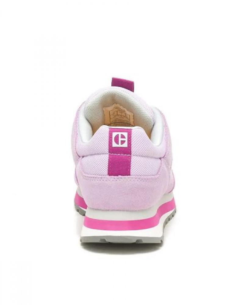 Women's Caterpillar Ventura Elevated Morada Sneakers Pink | 453890-FEB