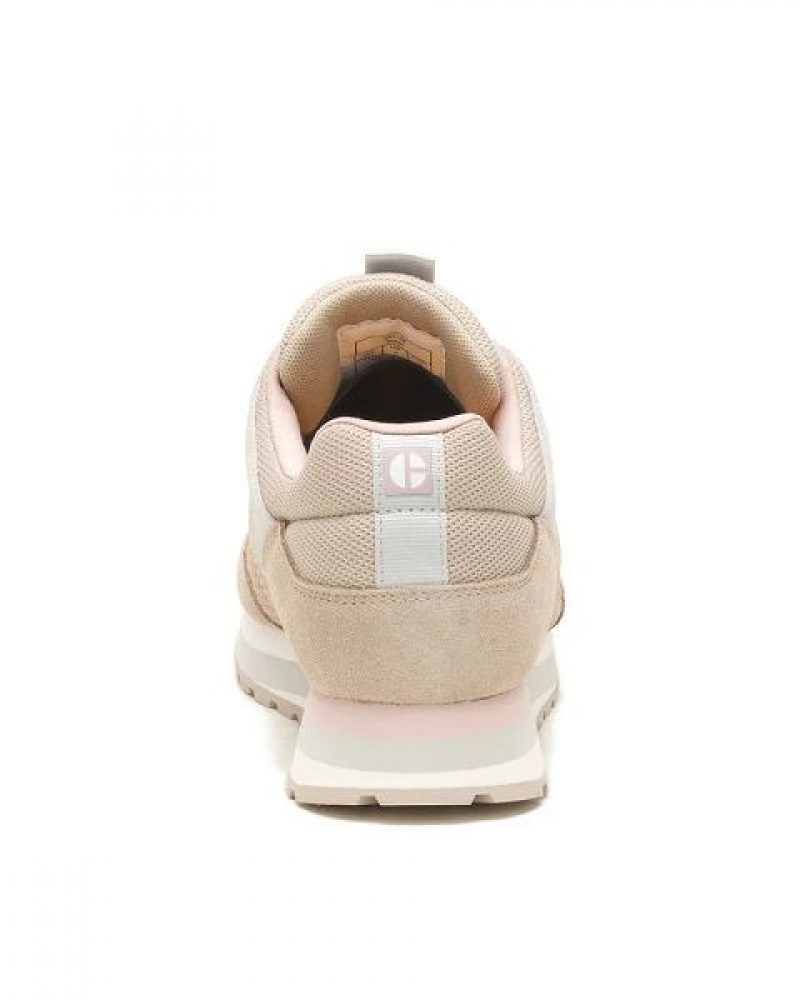 Women's Caterpillar Ventura Elevated Sneakers Beige | 729683-LRE