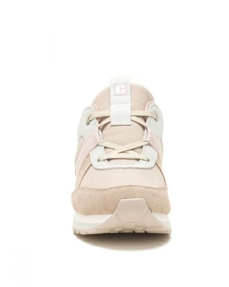 Women's Caterpillar Ventura Elevated Sneakers Beige | 729683-LRE