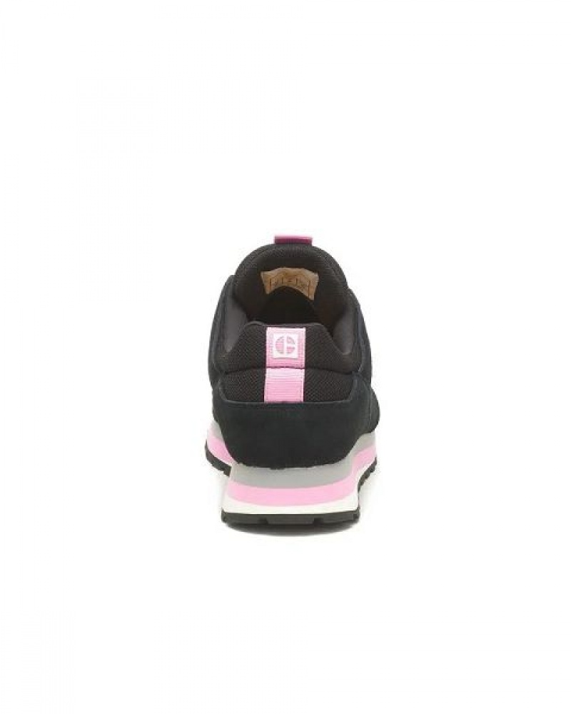 Women's Caterpillar Ventura Elevated Sneakers black / pink | 741269-MVY