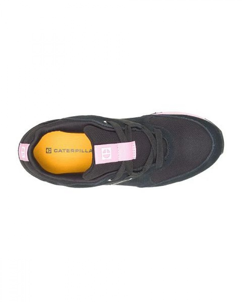 Women's Caterpillar Ventura Elevated Sneakers black / pink | 741269-MVY