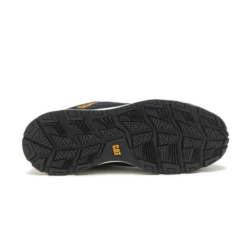 Women's Caterpillar Venward Composite Toe Work Shoes Black / Yellow | 657032-TEK